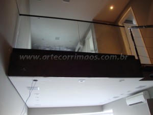 Guarda Corpo de Vidro Laminado e Temperado