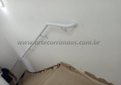 Corrimao de Parede Aluminio Suporte Simples 5