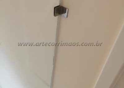 Guarda Corpo Vidro e Botao de Inox 3