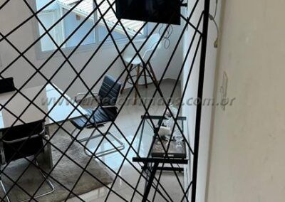 Painel de Fechamento Ferro trançado Preto (2)