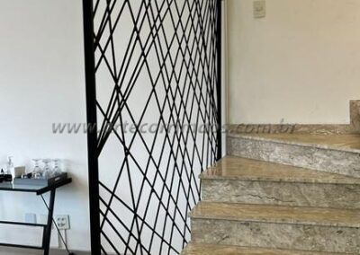 Painel de Fechamento Ferro trançado Preto (3)