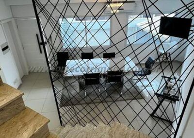 Painel de Fechamento Ferro trançado Preto (4)