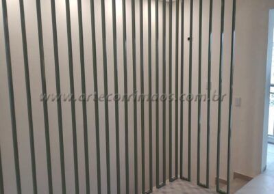 Painel de Fechamento Ferro vertical pintura eletrostática verde