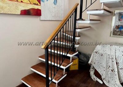 Guarda Corpo Ferro E Madeira (16)