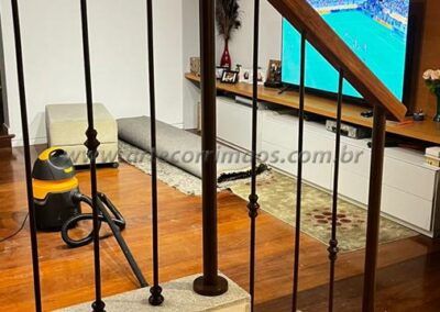 Guarda Corpo Ferro E Madeira (22)