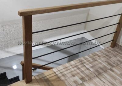 Guarda Corpo Ferro E Madeira (55)
