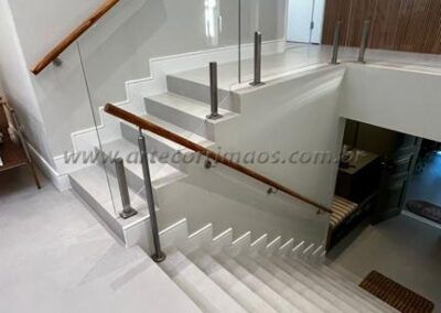 Guarda Corpo Inox e Madeira (10)