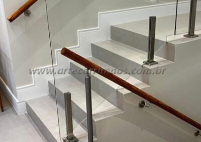 Guarda Corpo Inox e Madeira (11)