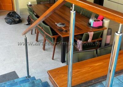 Guarda Corpo Inox e Madeira (39)