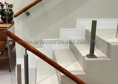 Guarda Corpo Inox e Madeira (6)