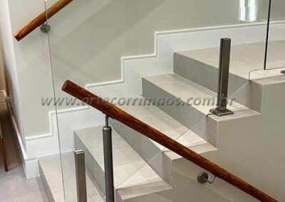 Guarda Corpo Inox e Madeira (8)