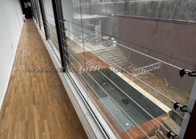 Corrimão guarda corpo ferro e cabo de aço (9)